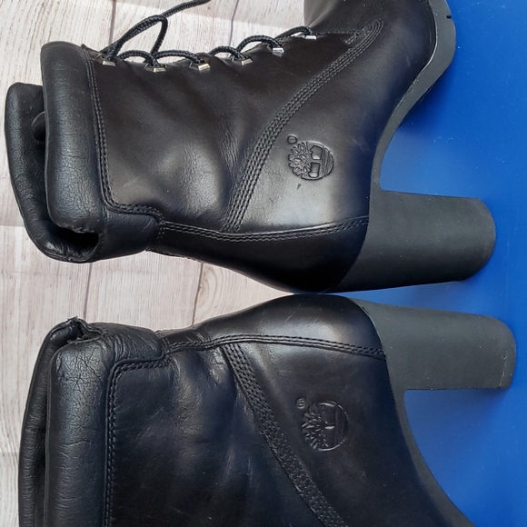 Timberland Anime Leather Boots Size 7 - Picture 9 of 16
